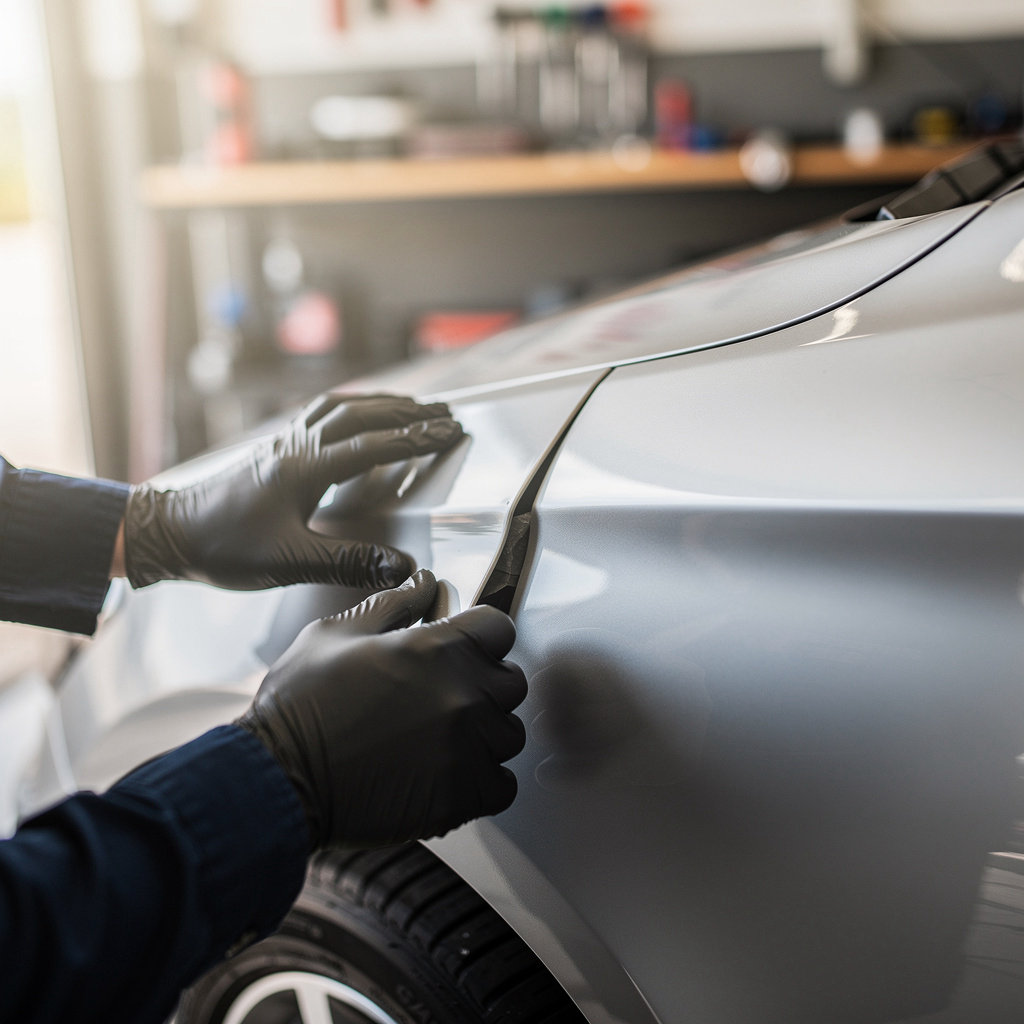 Classic Collision - Satellite San Diego certified technician performing quality auto body repair in San Diego, CA